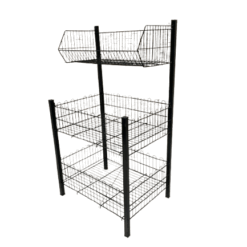 Profil Ayaklı 60x80 cm - 2/3 Katlı Sepet